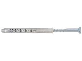 Tassello Prolungato Premontato in Nylon con Vite Zincata Bianca 100 Pezzi - 2