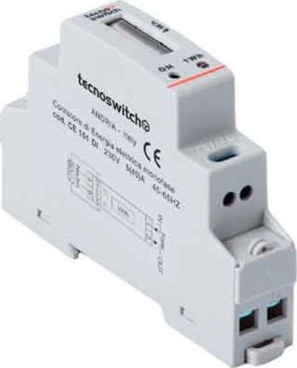 Contatore Elettronico di Energia Elettrica Tecno Switch Corrente 45A - 2
