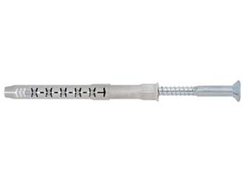 Tassello Prolungato Premontato in Nylon con Vite Zincata Bianca Cod 467858 - 2