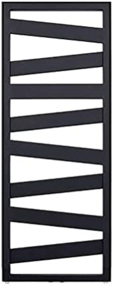 Termoarredo Zehnder Ribbon H 965 Nero Opaco Largh 50 cm - 2