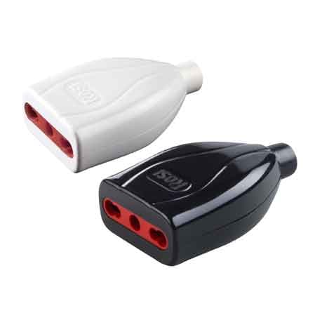 Presa Mobile 10 e 16 A Rosi 2P con T Colore Bianco - 2