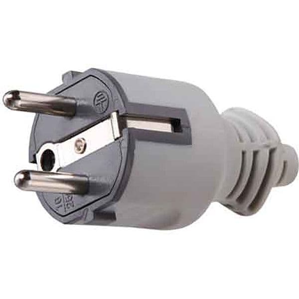 Spina Mobile Schuko 16A in Gomma 2P con T – Autres