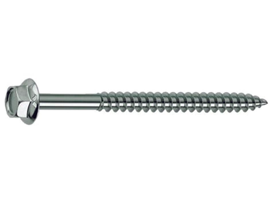Vite Tirafondi per Legno Testa Esagono Ø 6 mm MMX150 Ambrovit 100 Pezzi - 2