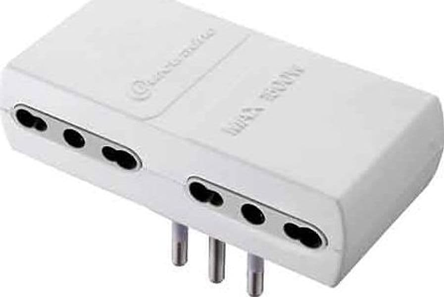 Adattatore Quadruplo 16A 2P con T Presa 10 16A 2P+T - 2