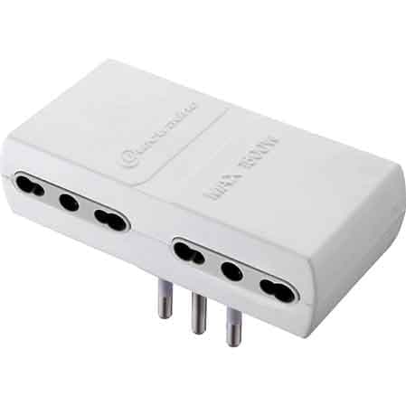 Adattatore Quadruplo 16A 2P con T Presa 10 16A 2P+T - 2