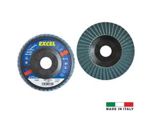 Dischi Lamellari da Sgrosso allo Zirconio Ø 115 mm Foro 22 Grana Cod 155007 - 2