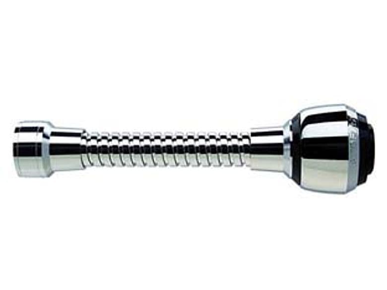 Rompigetto Flessibile Tipo Lusso in Ottone Cromato 14 2510 cm S 2 Pezzi - 2