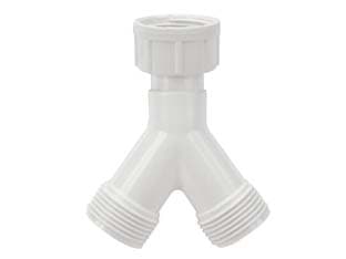 Raccordo a Y per Tubi Carico Lavatrice F ¾ x m ¾ x m ¾ 10 Pezzi - 2