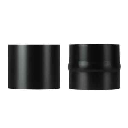 Raccordo per Tubo Legna Plus Light Ø 150 mm Save Innesto Doppia Femmina - 2