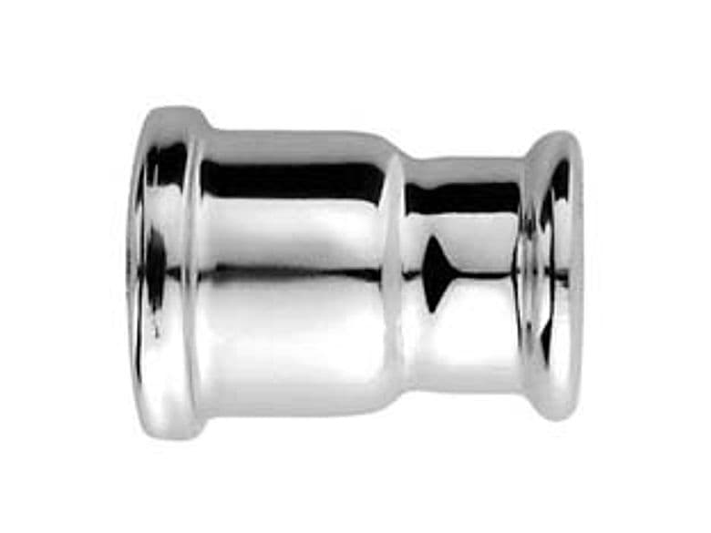 Manicotto Ridotto in Ottone Cromato per Canotti Ø 32 mm MMX40 10 Pezzi