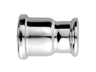 Manicotto Ridotto in Ottone Cromato per Canotti Ø 32 mm MMX40 10 Pezzi - 2