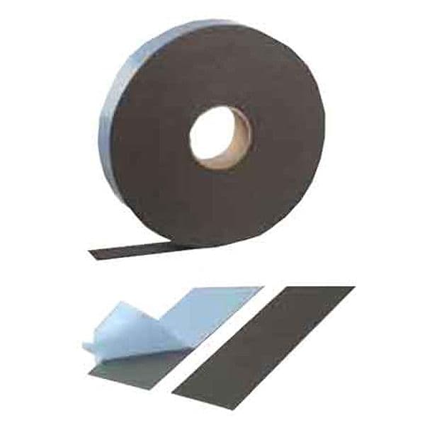 Guarnizione Isolante Adesiva per Tubi e Valvole 50 x 3 mm x 5 m Geko Grigio - 2