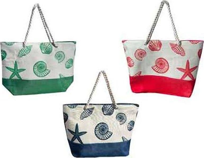 Borsa da Spiaggia Conchiglia Cm 60 x 17 x 40H - 2