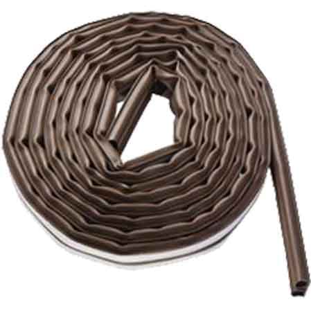 Guarnizione per Porte e Finestre in Termoplastica Mm 9 Geko Colore Marrone - 2