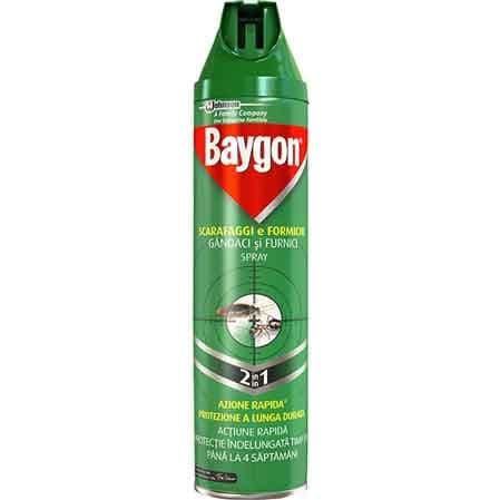 Baygon Scarafaggi e Formiche Spray 400 ml Johnson - 2