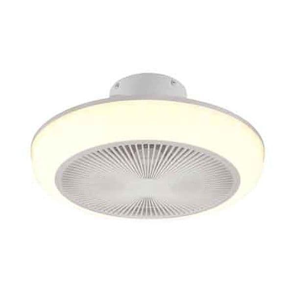 Ventilatore e Plafoniera a Soffitto Mjolby Ø 45 cm - 2
