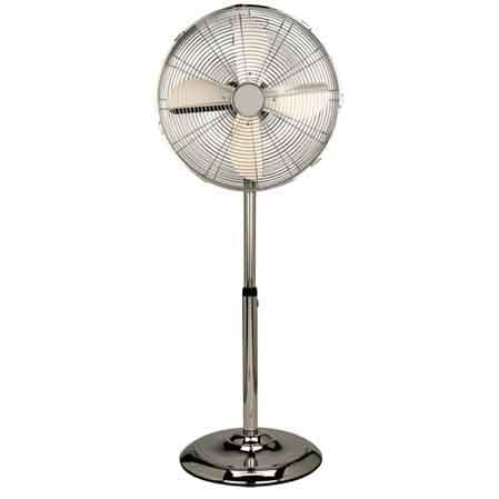Ventilatore a Piantana in Metallo Ø 40 cm - 2