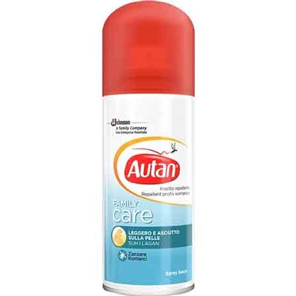 Autan Repellente per Zanzare Family Care Spray Secco 100 ml Johnson - 2