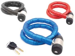Antifurto Snodato con Chiave 120 cm - 2
