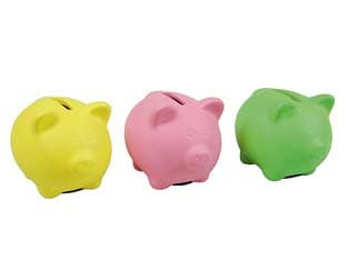 Salvadanaio Maialino Mini Piggy 8 CMX7X7H. Xtra 9 Pezzi - 2