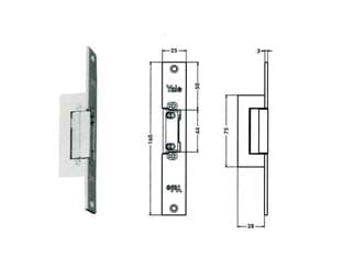 Incontro Elettrico Simmetrico Reversibile con Fermo 67F0 16 cm Acciaio - 2