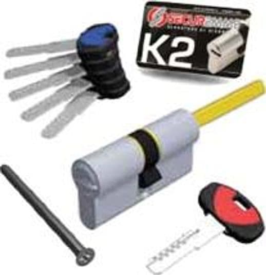 Cilindro Europeo K2 Codolo 0CK2 Serie 3200Q 30 MMX35 (3200QCS30351X5) - 2