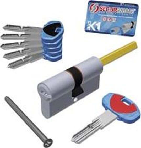 Cilindro.europeo EVOK1 Codolo 0CK2 Serie 3100 30 MMX45 (3101QCS30451X5) - 2