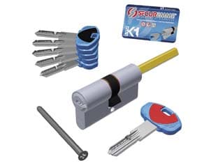 Cilindro.europeo EVOK1 Codolo 0CK2 Serie 3100 30 MMX45 (3101QCS30451X5) - 2