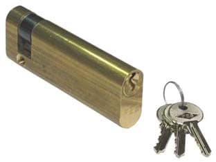 Mezzo Cilindro Ovale per Maniglioni Antipanico NF150 86 mm Decentrato - 2
