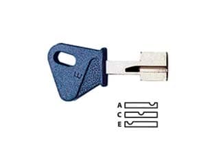 Chiavi Originali Mottura a Pompa 92105 Gambo Tipo C, (92105CBLUC) 5 Pezzi - 2