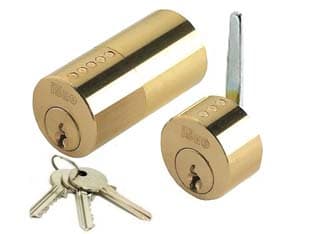 Coppia Cilindri F5 per Serrature da Applicare 853507 (853507) Iseo - 2