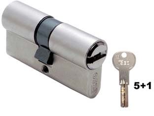 Cilindro Europeo R6 Plus 82R60 80 mm Centrato (40X40) (82R6040409C5) Iseo - 2