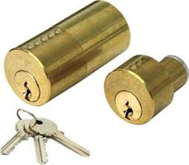 Coppia Cilindri F5 per Serrature da Applicare 858507 (858507) Iseo - 2