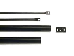 Aste e Coperture Verniciate Nere 94100205 per Maniglione Antipanico - 2