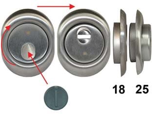 Defender Magnetico Mag Monolito Antiacido MRM29 Cromo Satinato Cod 317474 - 2