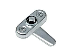 Serratura per Sportelli con Quadrello 620 47 MMX48 Comunello 10 Pezzi - 2