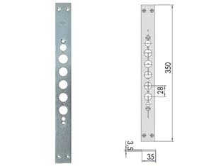 Contropiastra per Serrature Porte Blindate Serie 17515 06221 10 350 mm - 2