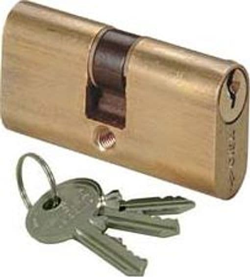 Cilindri a Infilare Cisa Tipo Ovale 08210 63 mm Decentrato (28X35) - 2