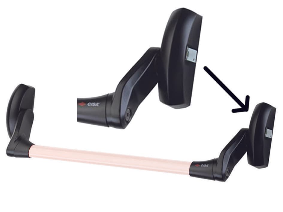 Maniglioni Antipanico da Applicare Fast Push 59011 (59011100) Cisa - 2