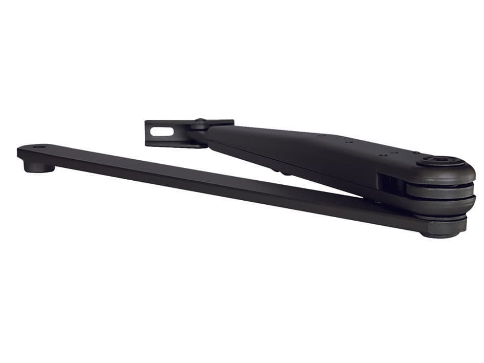 Braccio con Fermo Nero per Chiudiporta DC300 DCL192 Nero RAL9005 - 2