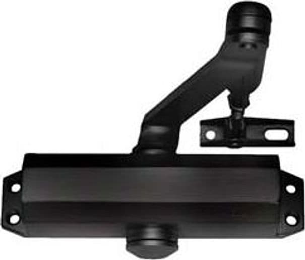 Chiudiporta Aerei Serie DC110 con Arresto, Nero 182 MMX41X60H. (DC11019005) - 2