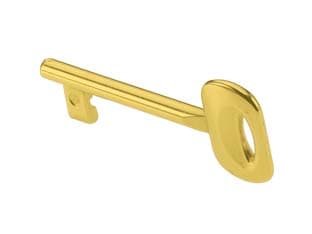 Chiave Speciale per Patent Ottonata N°10 Bonaiti 10 Pezzi - 2