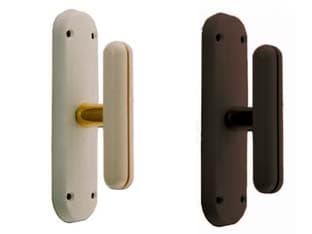 Cremonese Mod. Brasilia per Finestra Nylon e Ottone Nera 2 Pezzi - 2