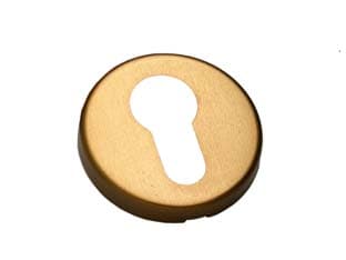 Bocchetta Foro Yale in Alluminio Bronzato 2 Pezzi - 2