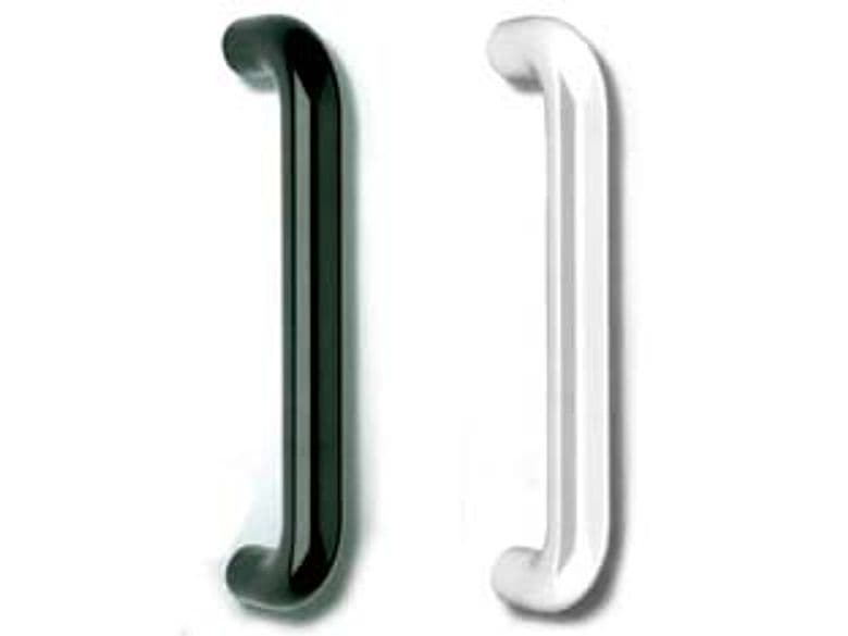Maniglione Diritto in Nylon 333 MMX33X86H. Interfori 300 mm Bianco 4 Pezzi - 2