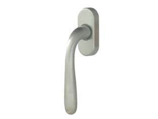 Martellina Dk Goccia in Zama Finitura Ottone Cromo Satinato 4 Pezzi - 2