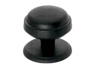 Pomolo Modello Black Line per Portoncino in Ferro Ø 65 mm - 2