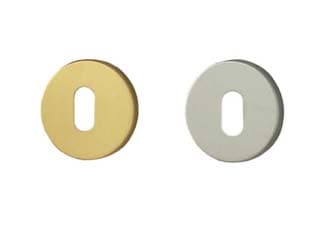 Bocchette per Serrature Patent in Ottone Ø 45 mm Foro Normale, 2 Cod 110938 - 2
