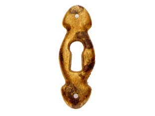 Bocchette per Mobili Sagomate MOD.30623 in Ottone Anticato 17 5 Pezzi - 2