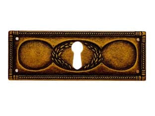 Bocchette Rettangolari Orizzontali MOD.30705 in Zama Anticata 108 10 Pezzi - 2